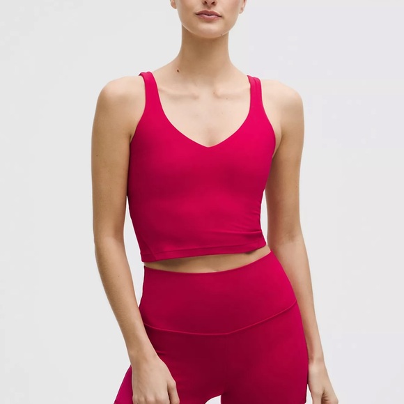 Lululemon Align Tank Top Light Support Pink Dragon Fruit Size 6 - Picture 1 of 5
